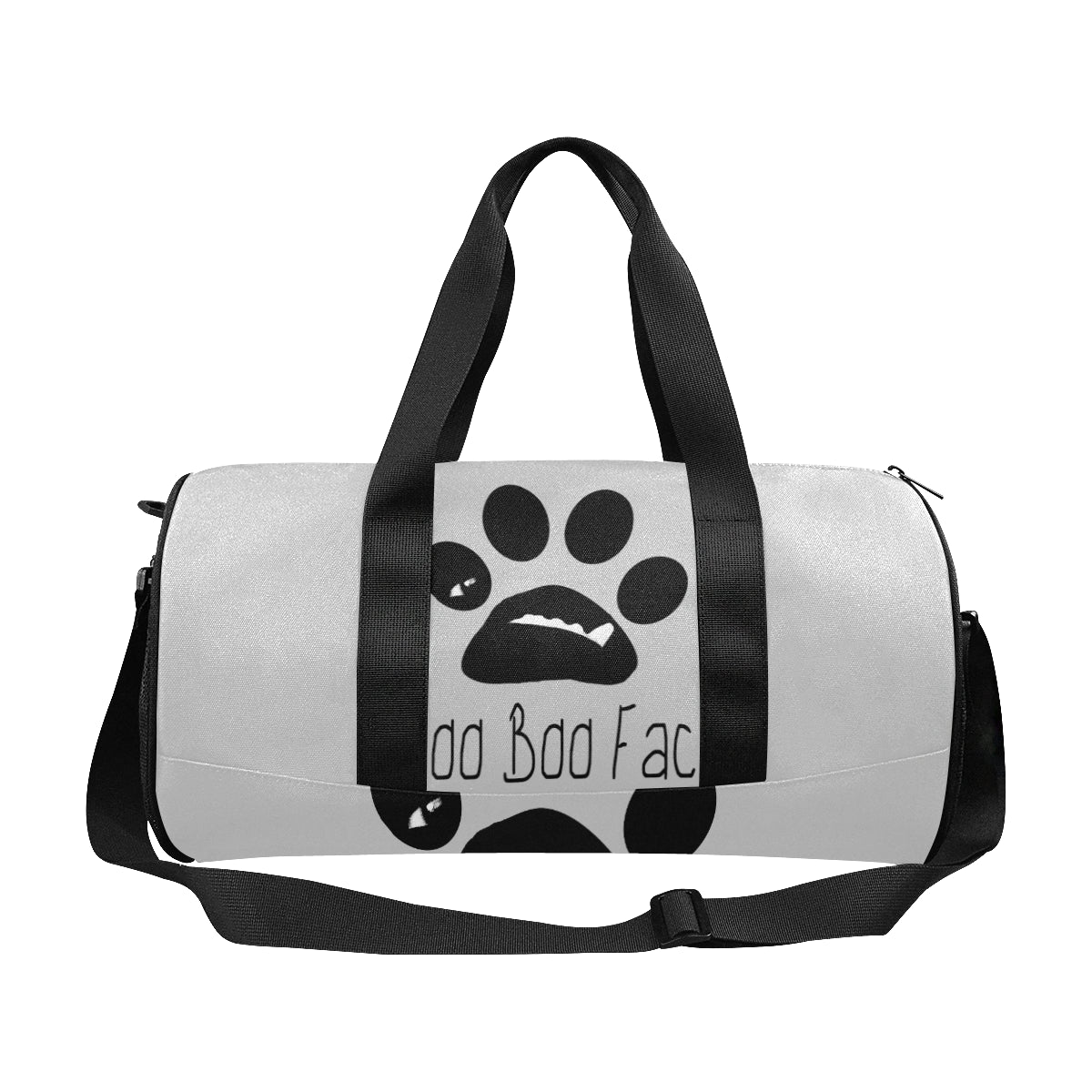 Face Large Duffel Bag | Gray Duffel Bag | MacAi & Co