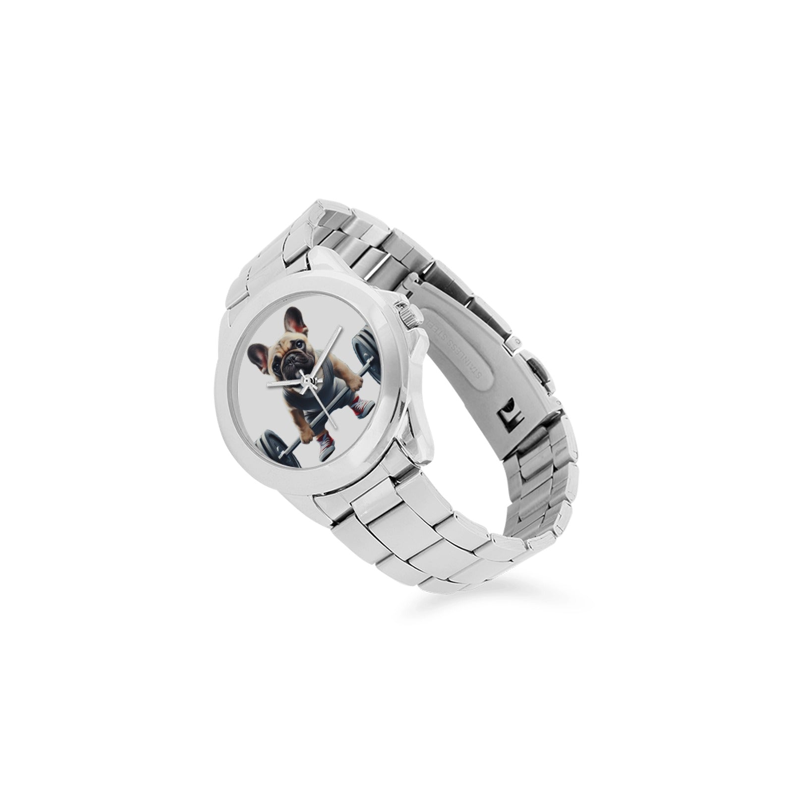 WodDoggz Unisex Stainless Steel Watch from MacAi & Co