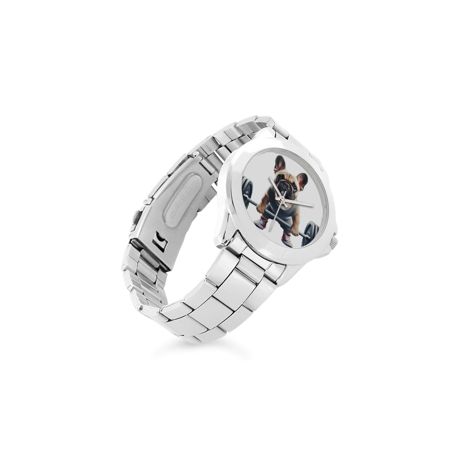 WodDoggz Unisex Stainless Steel Watch from MacAi & Co