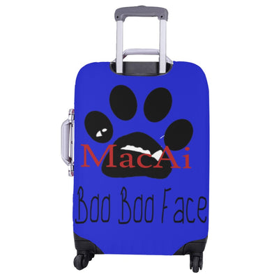 BooBooFace Custom large suitcase cover from MacAi Luggage Cover/Large 26"-28"