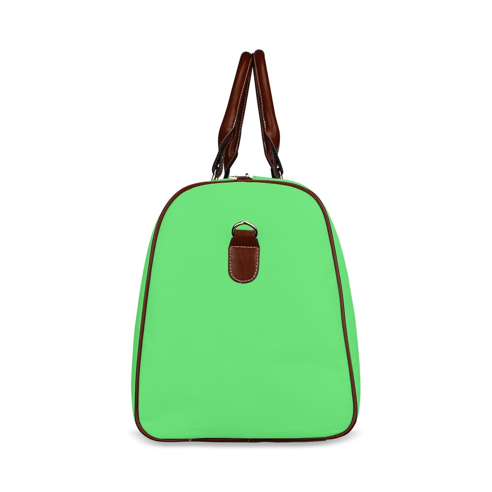 BooBooFace Carry All in Green from MacAi Waterproof Travel Bag/Small