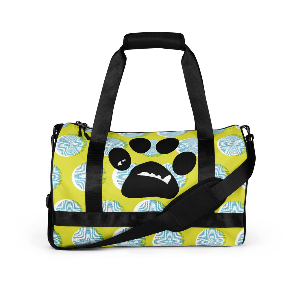Neon Polka Bag | All Over Print Gym Bag | MacAi & Co