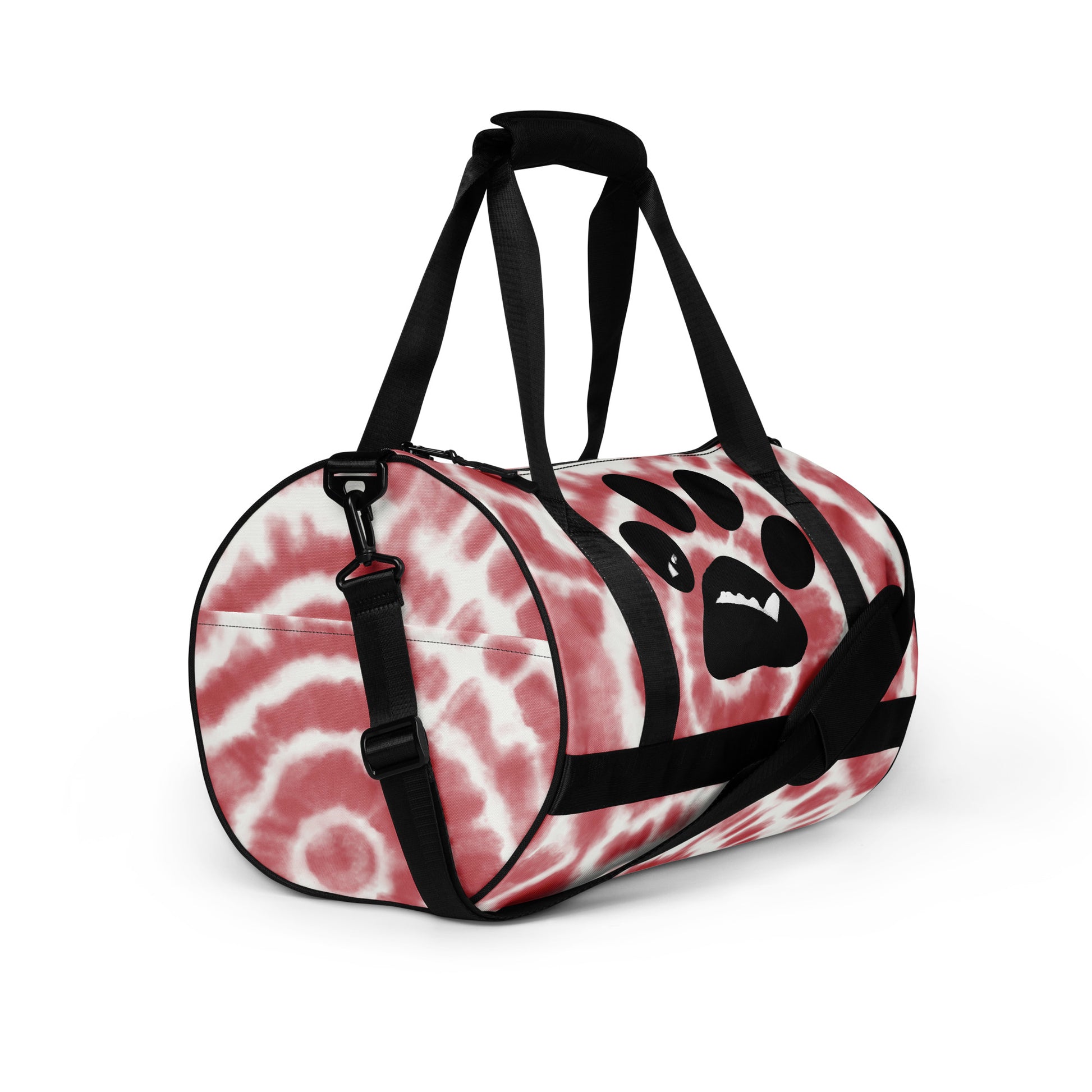 Abstract Burgundy Bag | Burgundy Gym Bag | MacAi & Co