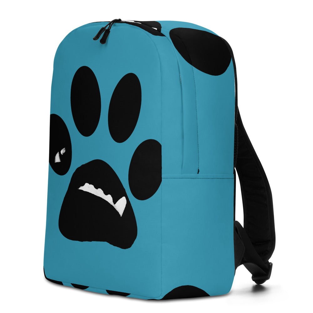 BooBooFace Blue Backpack Unisex from MacAi & Co - MacAi & Co