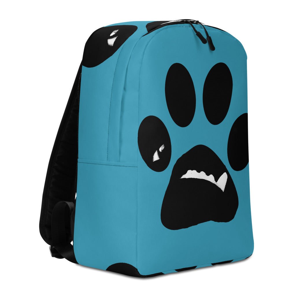 BooBooFace Blue Backpack Unisex from MacAi & Co - MacAi & Co