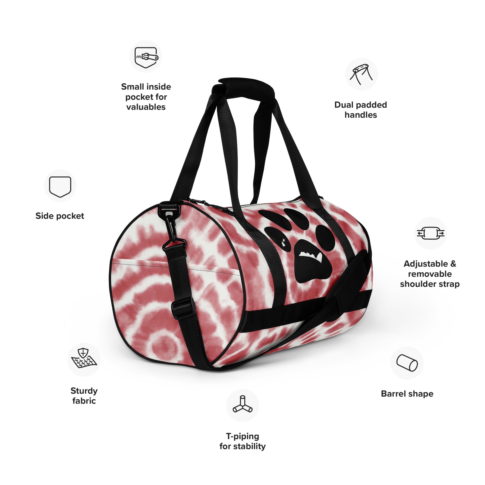 BooBooFace Collection Gym bag - MacAi & Co