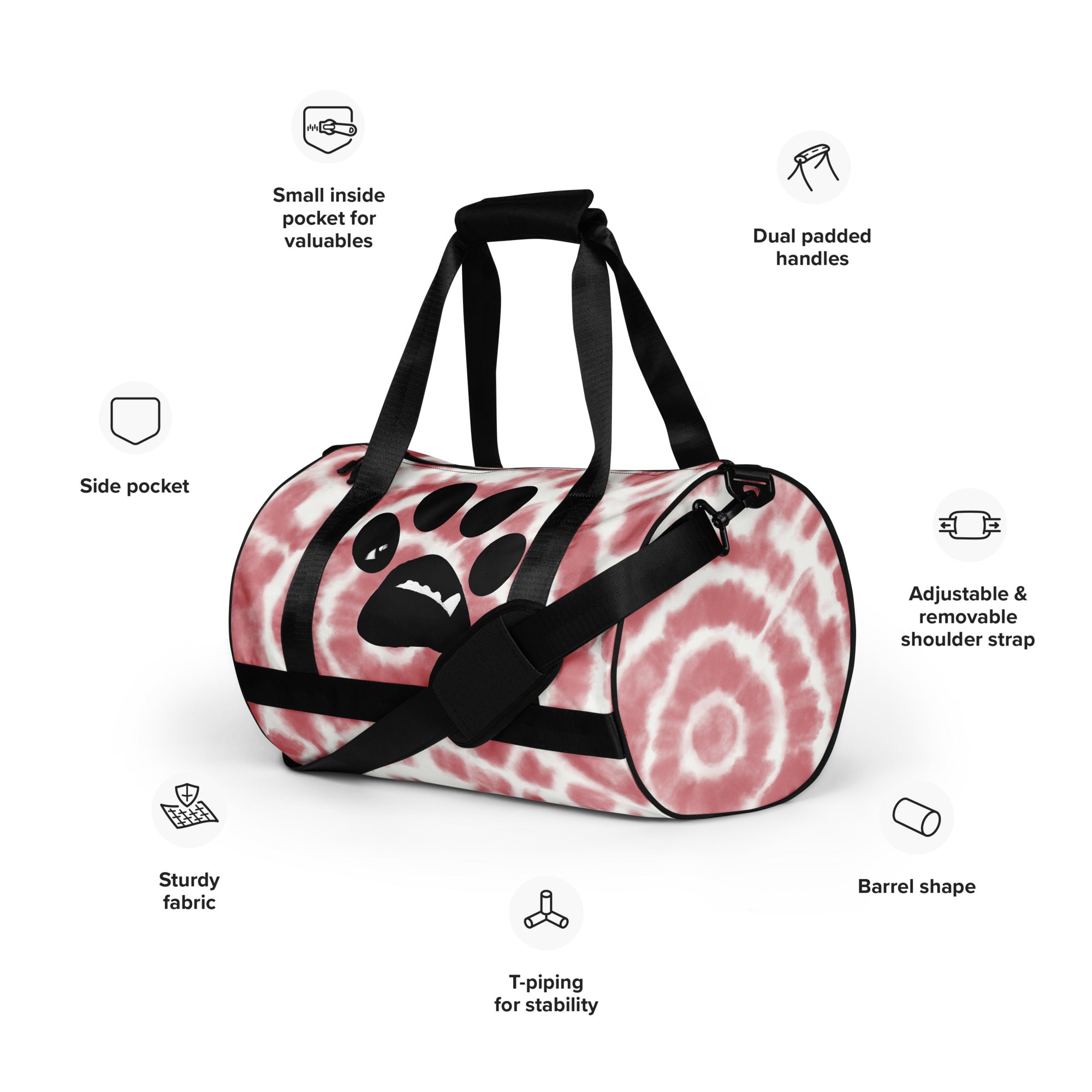 BooBooFace Collection Gym bag - MacAi & Co