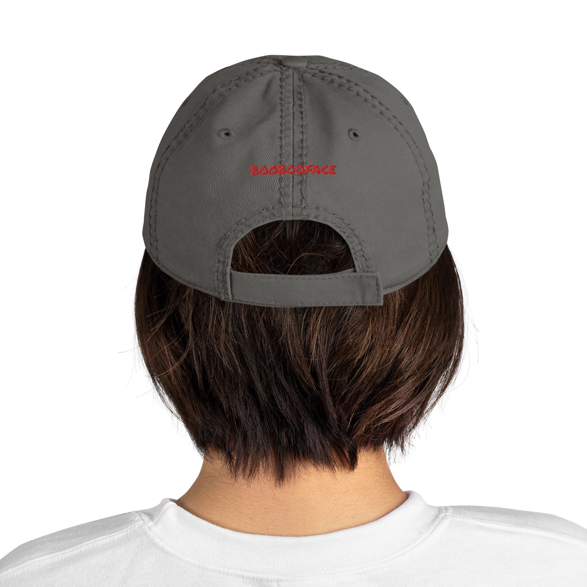 BooBooFace Collection Multi Colors Dog Lovers Distressed Unisex Baseball Cap - MacAi & Co