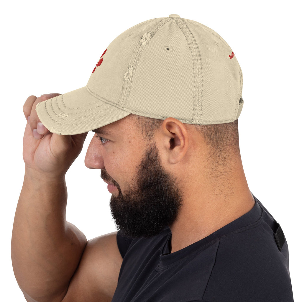 BooBooFace Collection Multi Colors Dog Lovers Distressed Unisex Baseball Cap - MacAi & Co