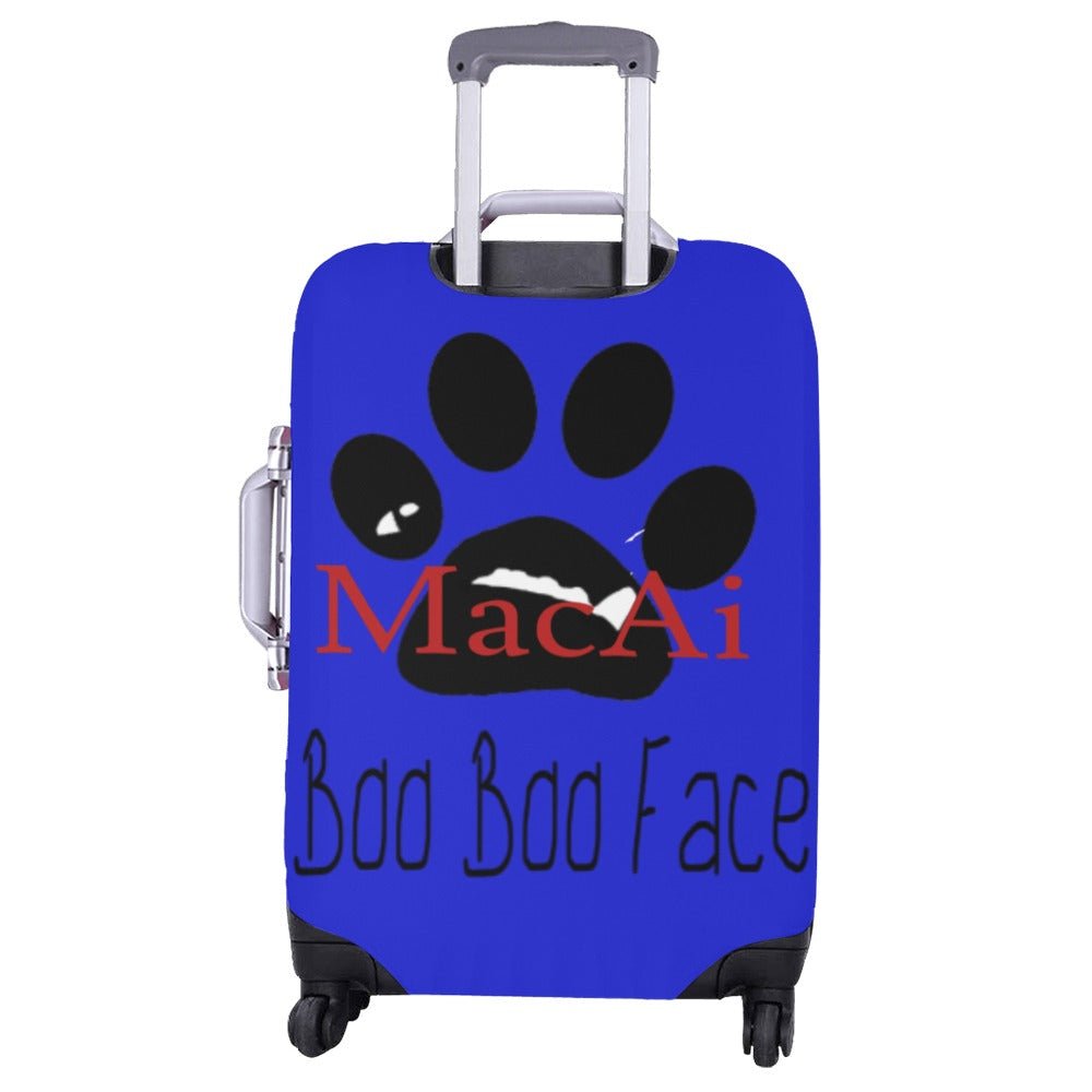 BooBooFace Custom large suitcase cover from MacAi Luggage Cover/Large 26" - 28" - MacAi & Co