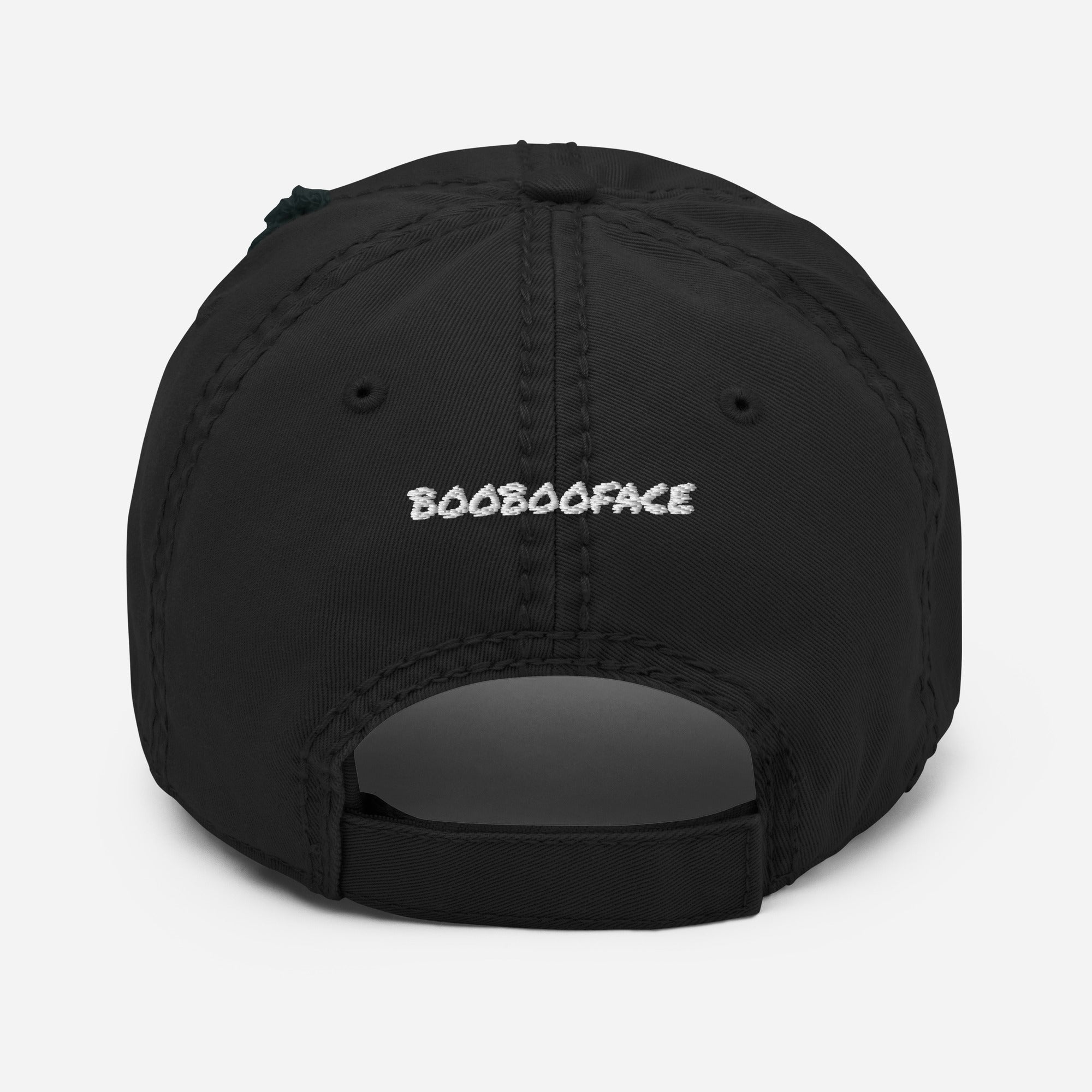 BooBooFace Distressed Dad Hat in Gray, Blue or Black - MacAi & Co