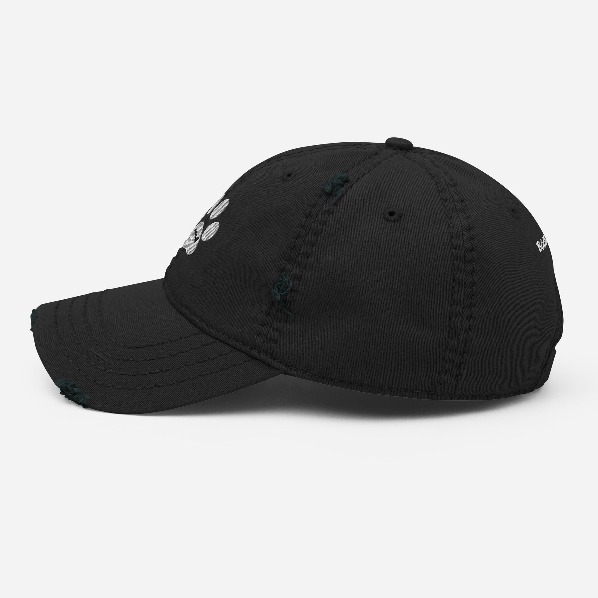 BooBooFace Distressed Dad Hat in Gray, Blue or Black - MacAi & Co