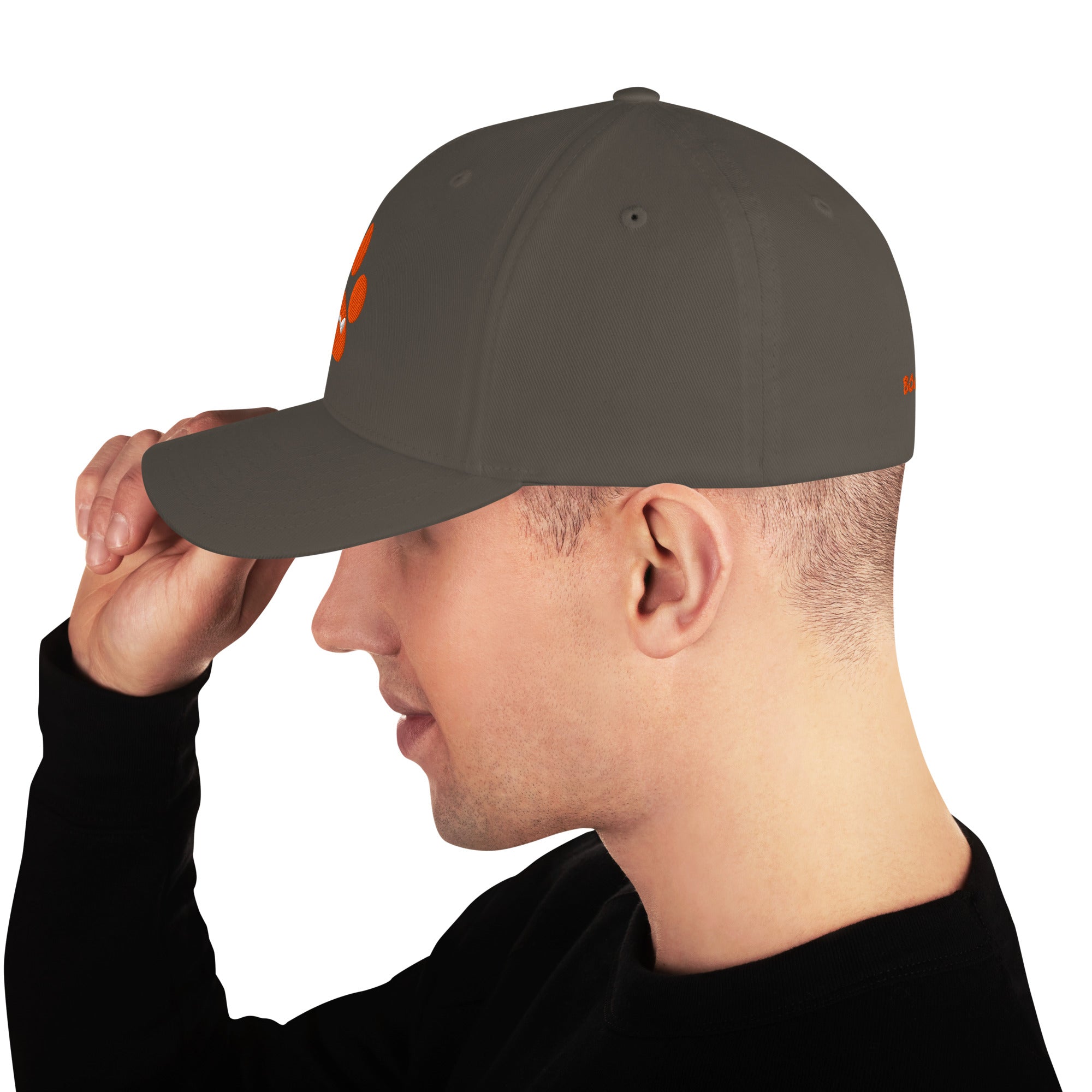 BooBooFace Grey or Camo Structured Twill Cap from MacAi 7 Co - MacAi & Co