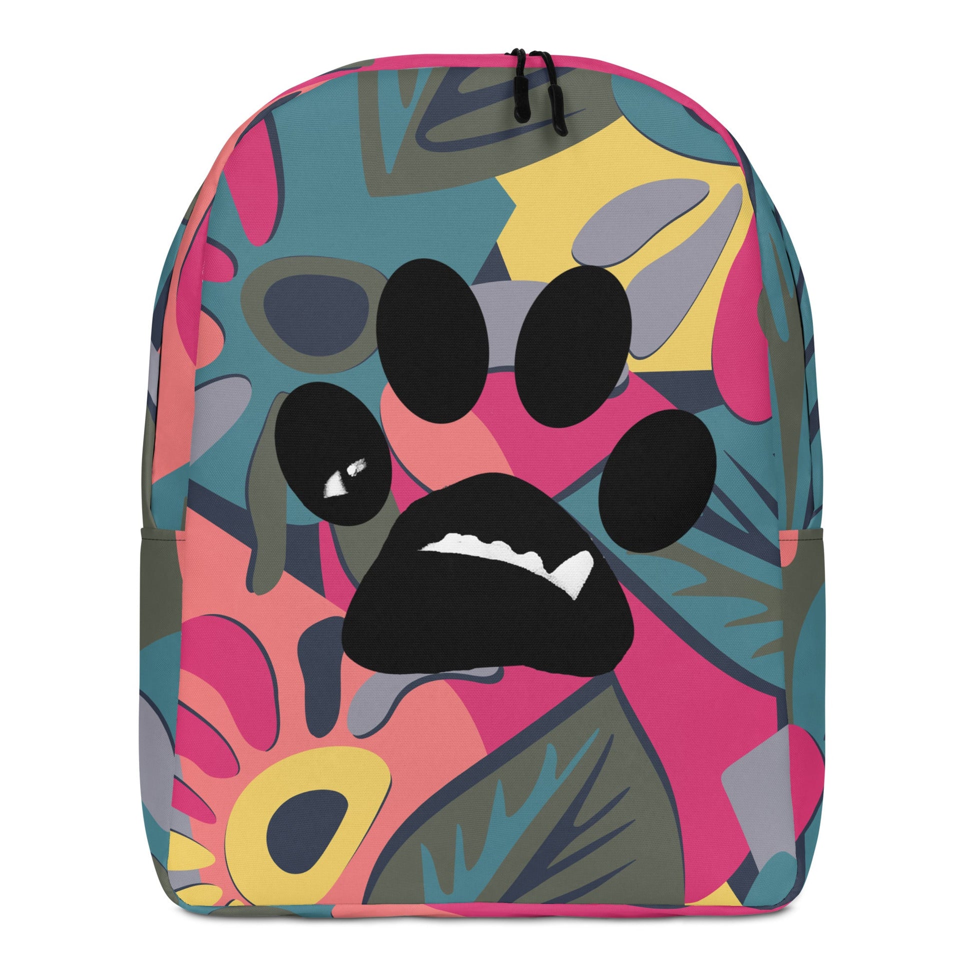 BooBooFace New design abstract color Minimalist Backpack - MacAi & Co