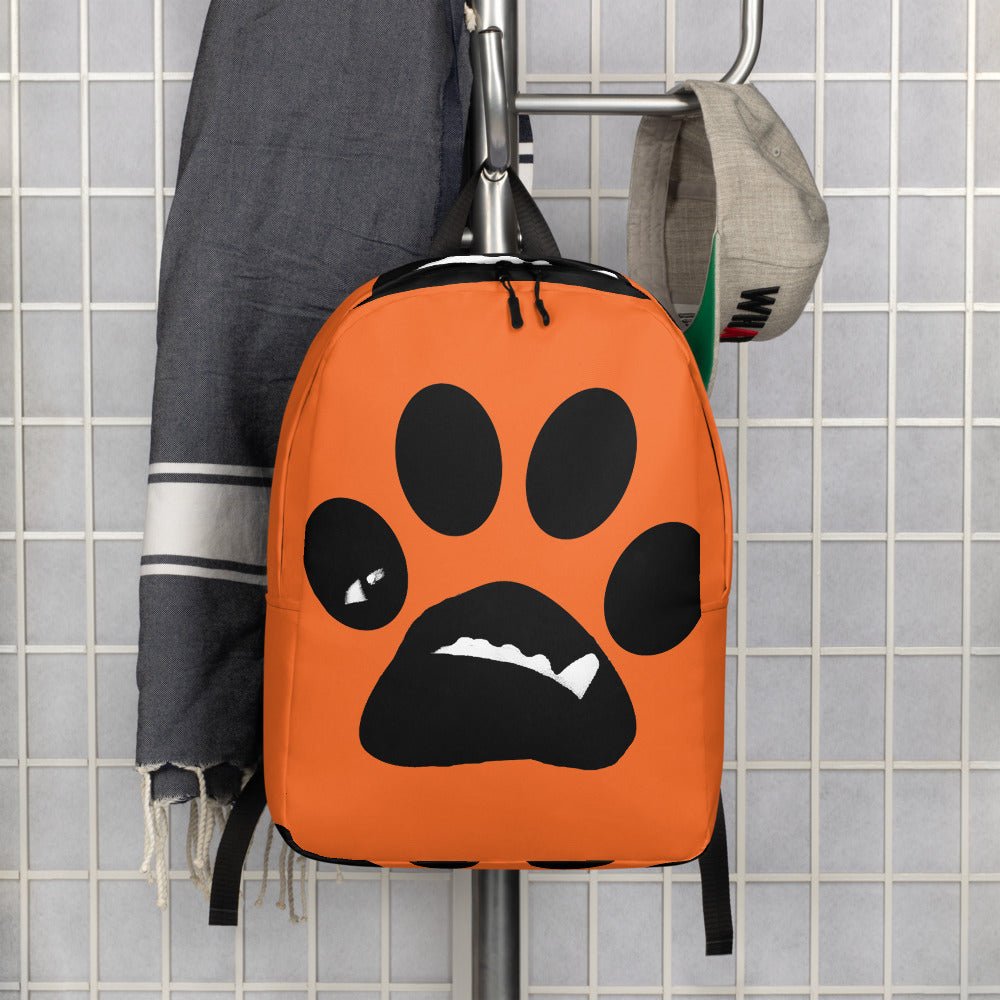 BooBooFace Orange Backpack Unisex from MacAi & Co - MacAi & Co