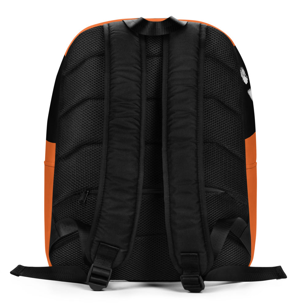 BooBooFace Orange Backpack Unisex from MacAi & Co - MacAi & Co