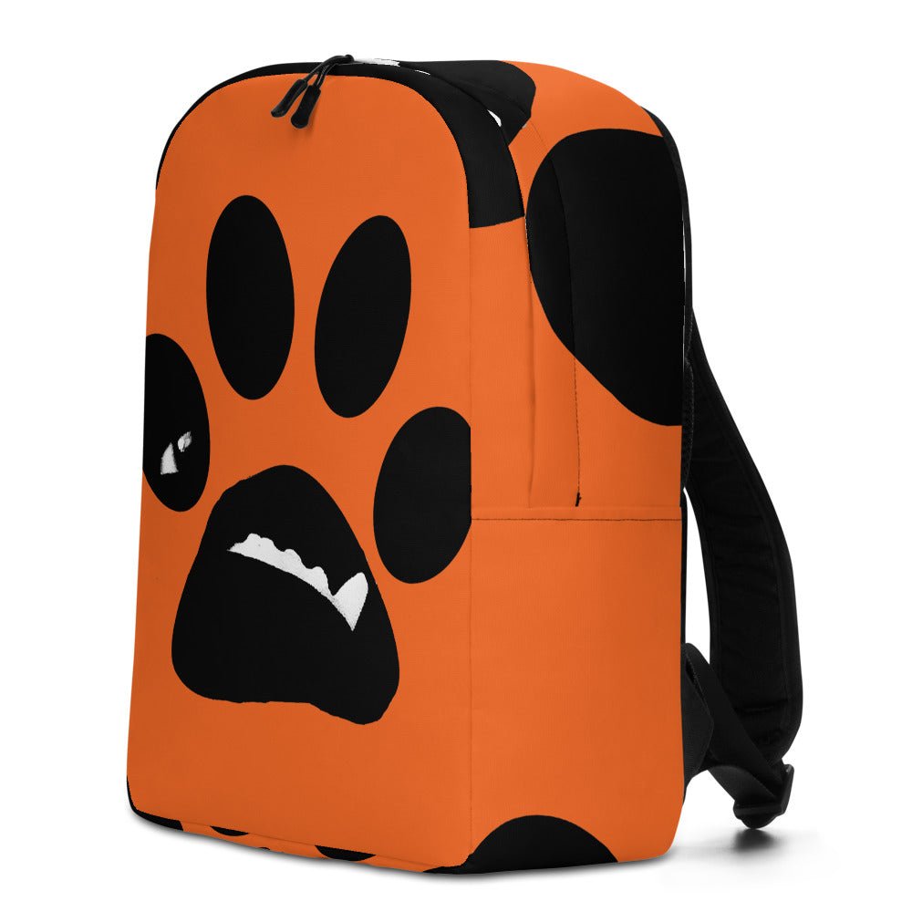 BooBooFace Orange Backpack Unisex from MacAi & Co - MacAi & Co