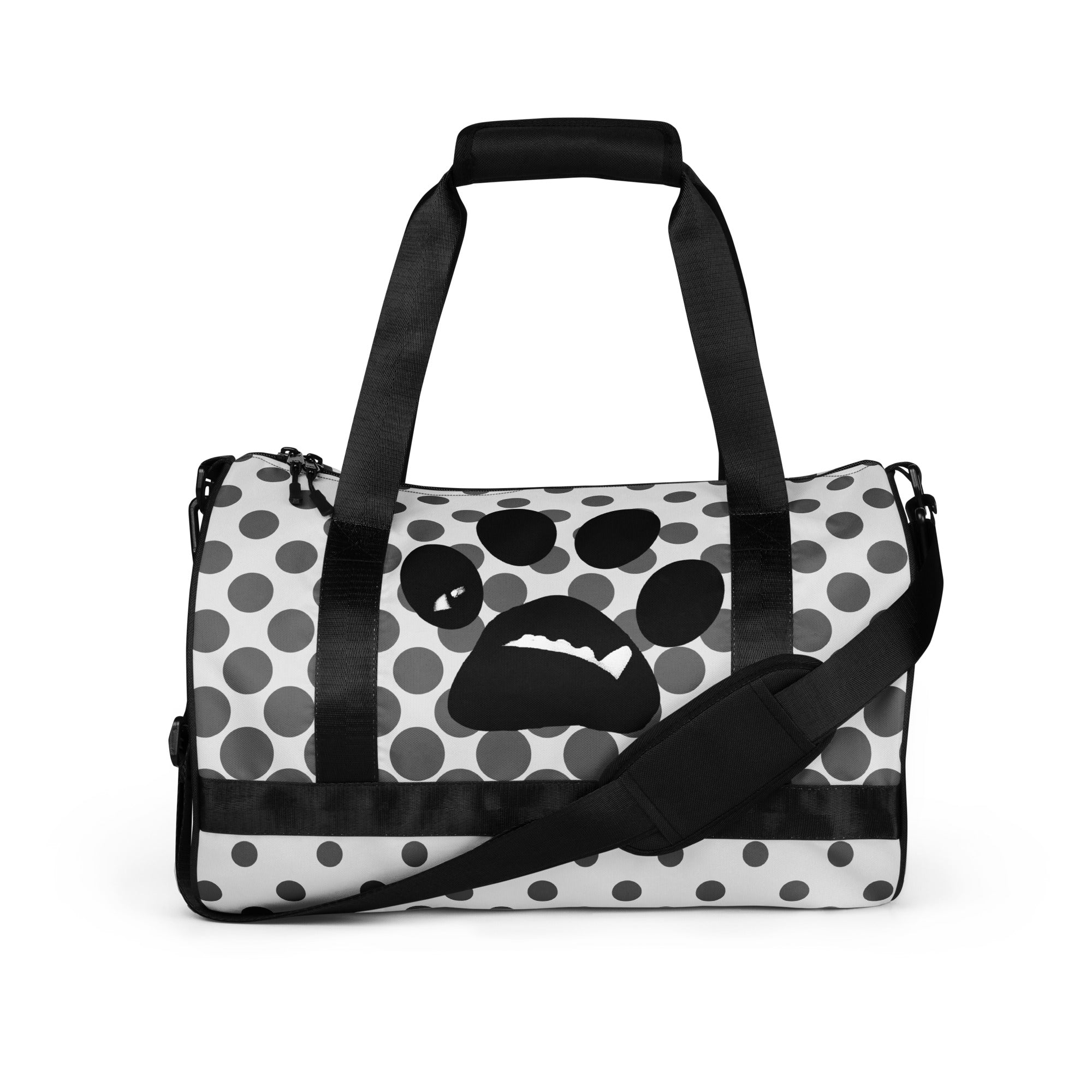 BooBooFace Polka - Dot Fab Unisex Take Anywhere Bag - MacAi & Co