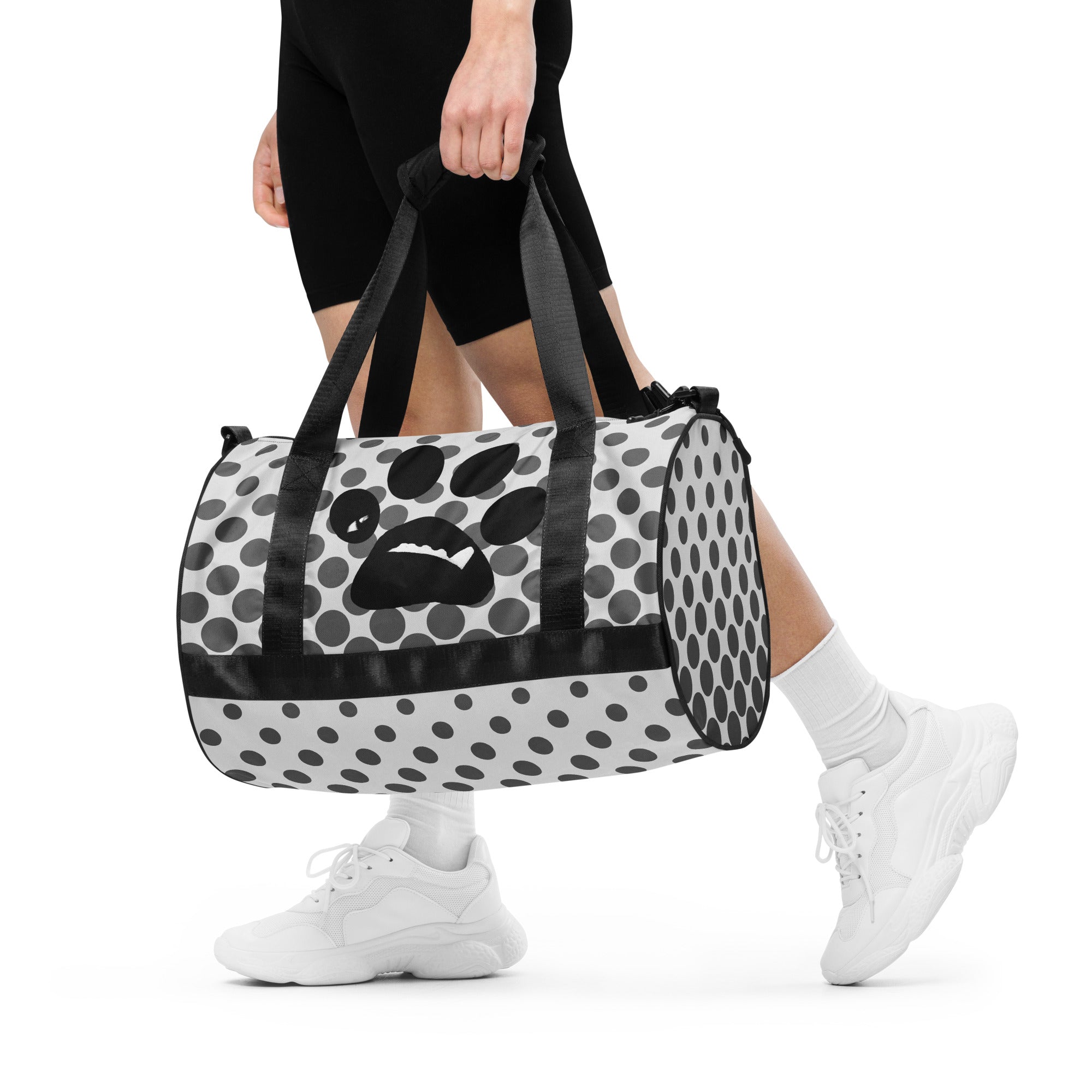 BooBooFace Polka - Dot Fab Unisex Take Anywhere Bag - MacAi & Co