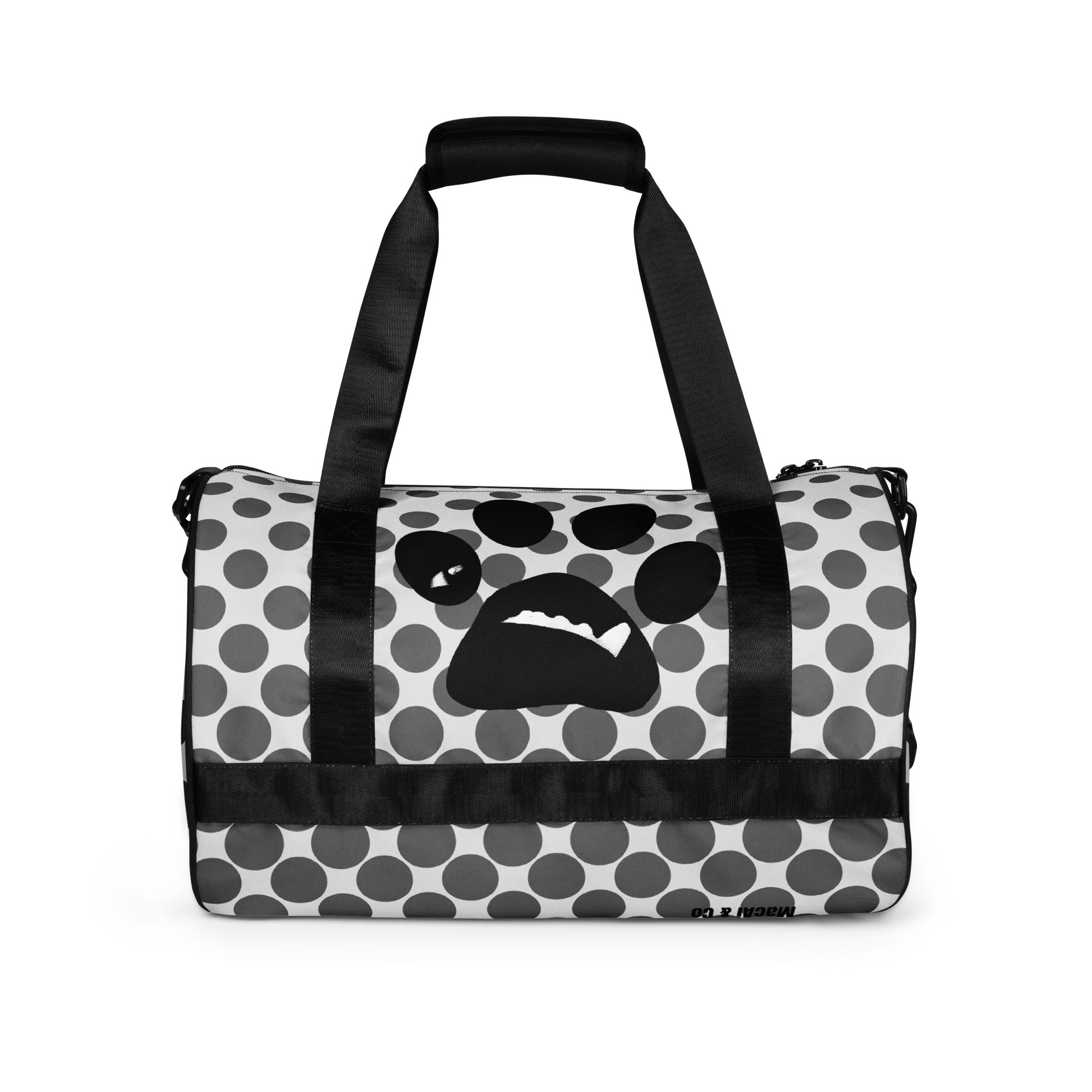 BooBooFace Polka - Dot Fab Unisex Take Anywhere Bag - MacAi & Co