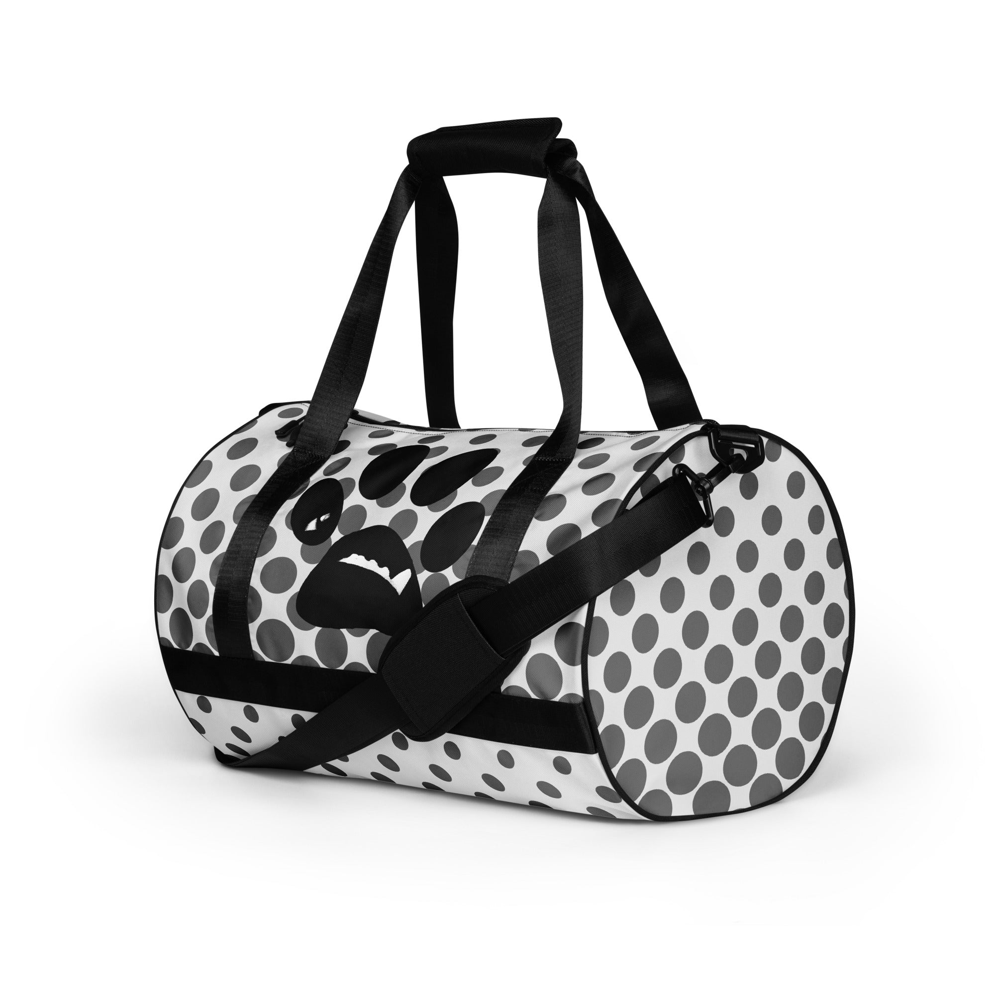 BooBooFace Polka - Dot Fab Unisex Take Anywhere Bag - MacAi & Co