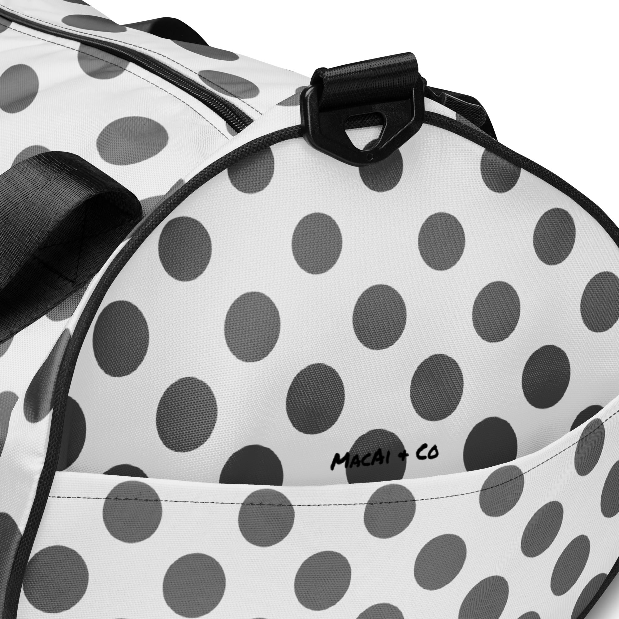 BooBooFace Polka - Dot Fab Unisex Take Anywhere Bag - MacAi & Co