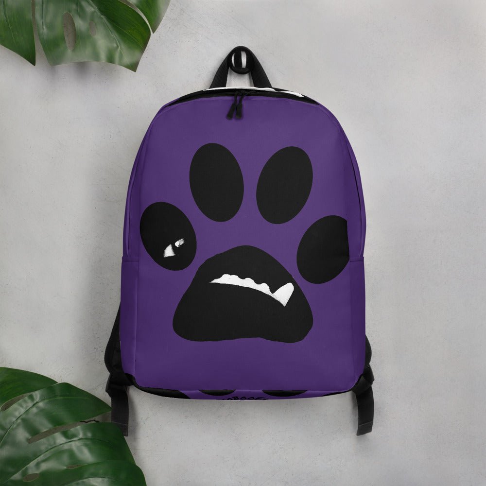 BooBooFace Purple Backpack Unisex from MacAi & Co - MacAi & Co