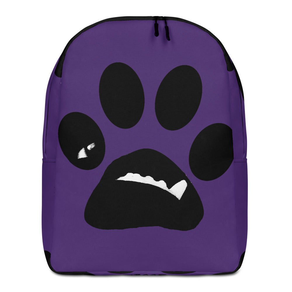 BooBooFace Purple Backpack Unisex from MacAi & Co - MacAi & Co