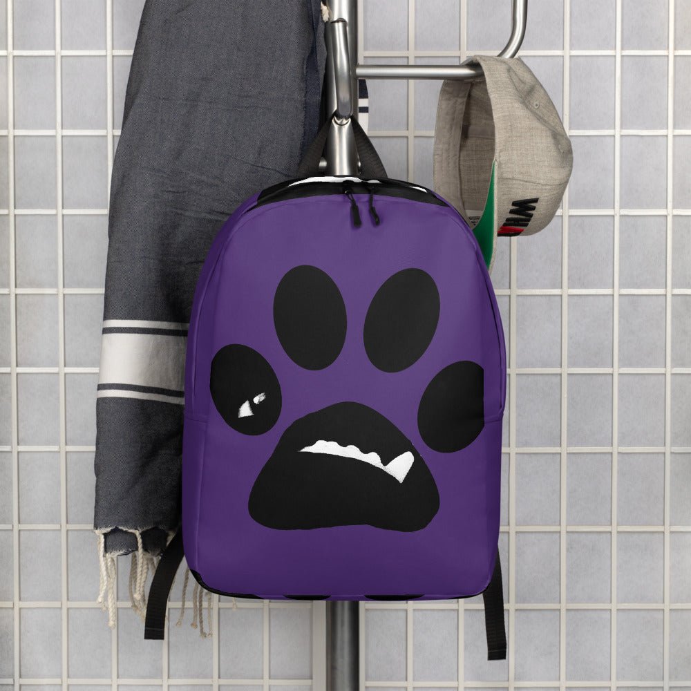 BooBooFace Purple Backpack Unisex from MacAi & Co - MacAi & Co