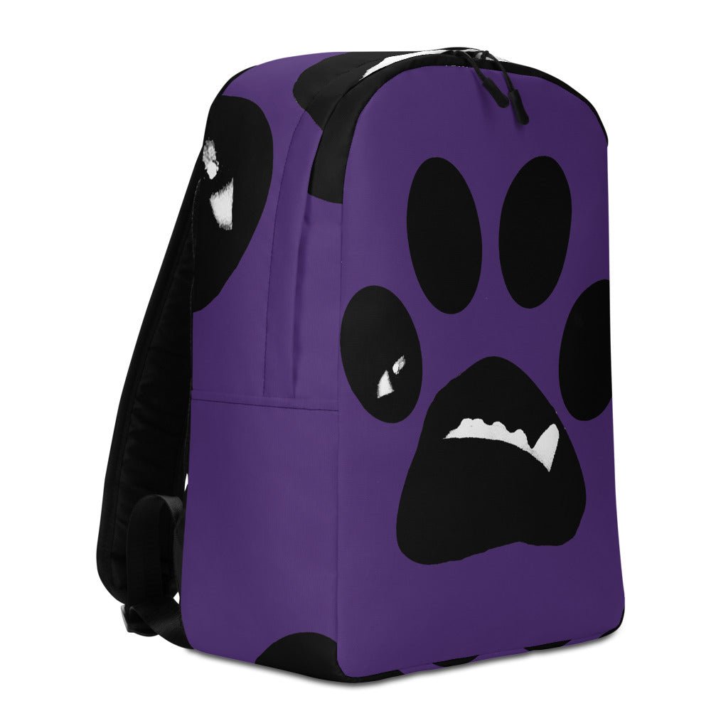 BooBooFace Purple Backpack Unisex from MacAi & Co - MacAi & Co