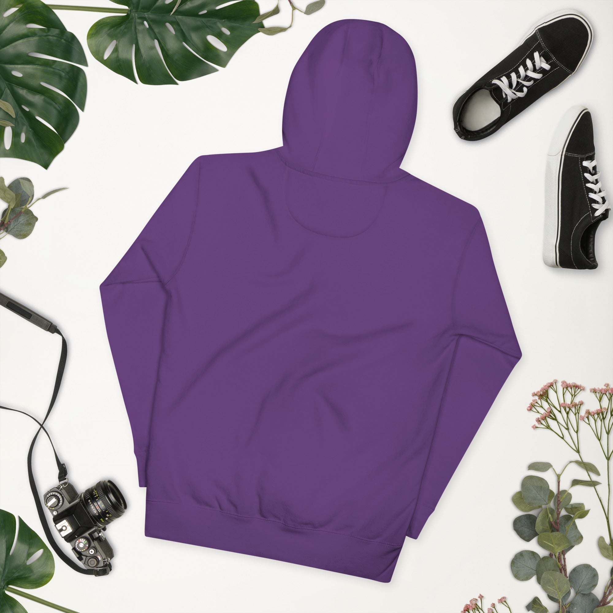 BooBooFace Purple Unisex Hoodie - MacAi & Co