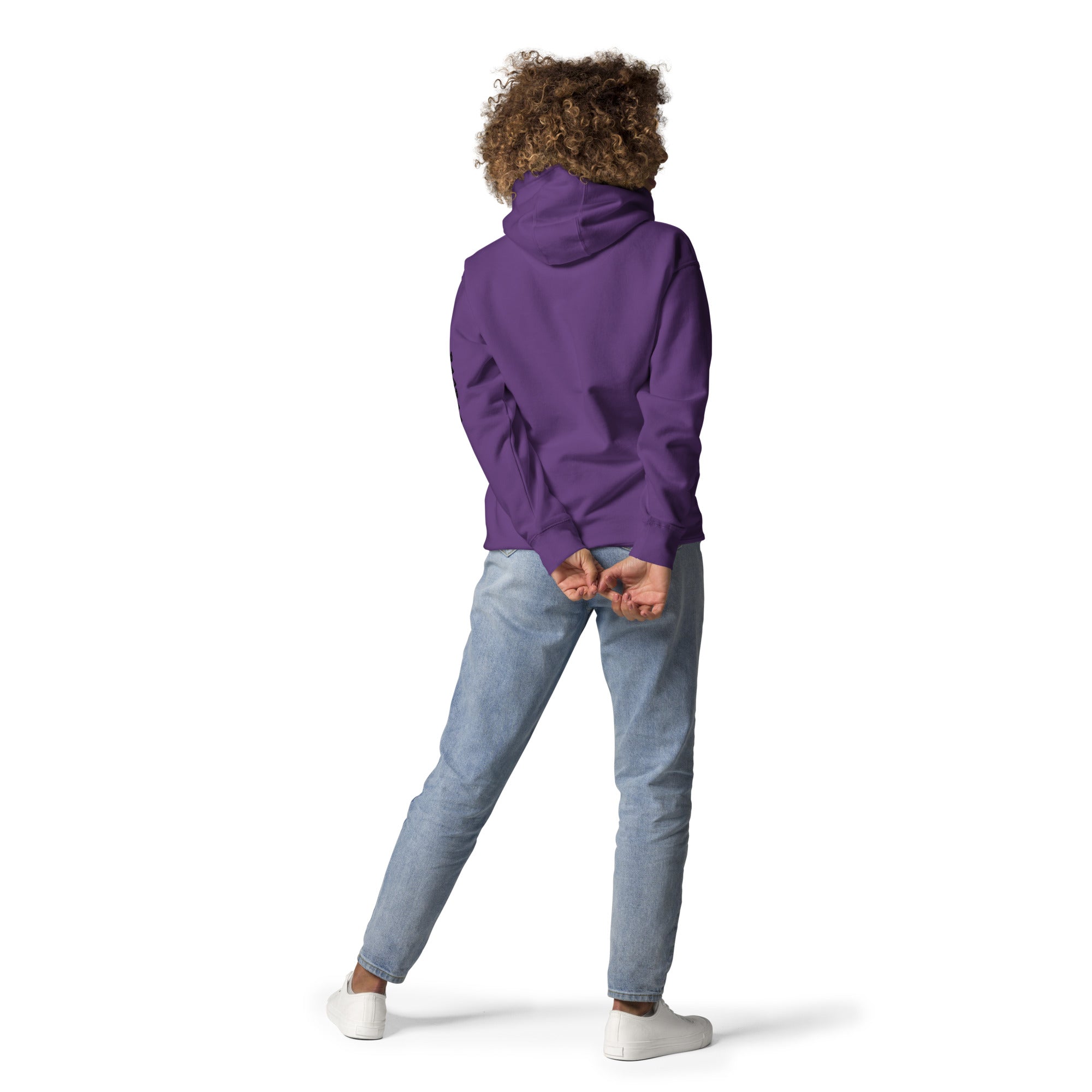 BooBooFace Purple Unisex Hoodie - MacAi & Co