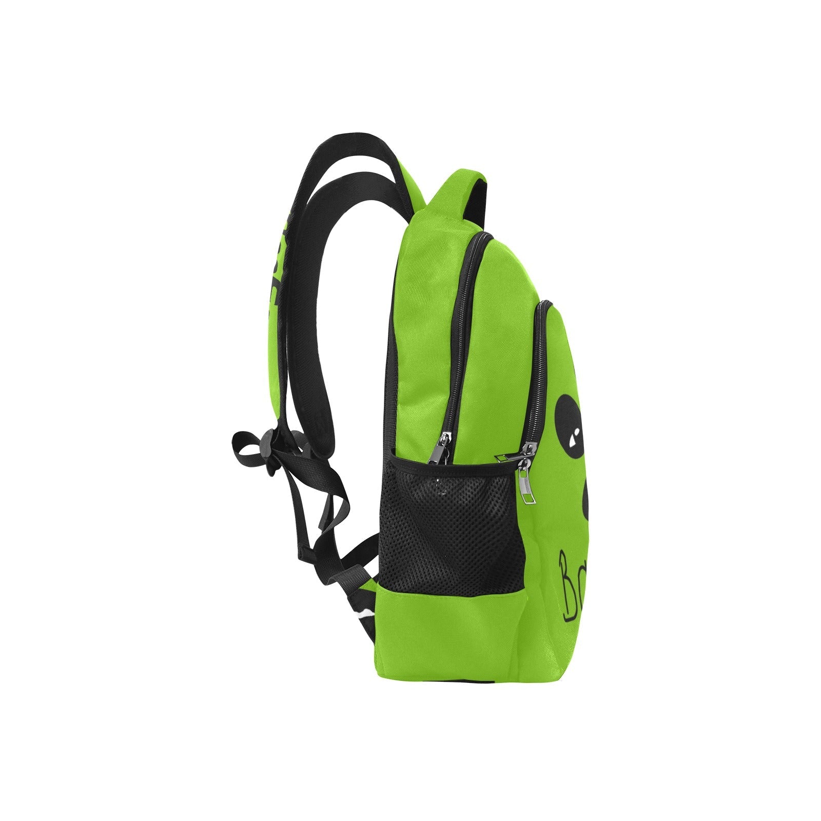 BooBooFace Unisex Backpack in Neon Green Multifunctional Pockets - MacAi & Co