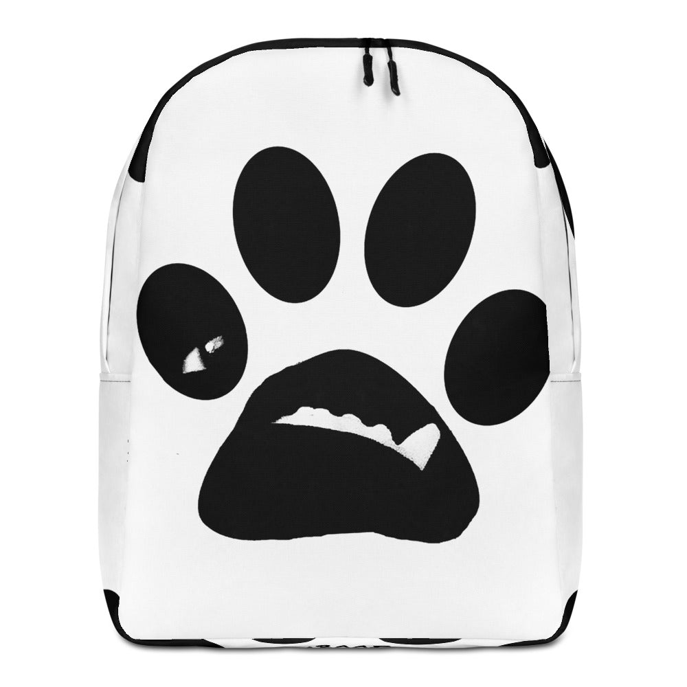 BooBooFace White Backpack Unisex from MacAi & Co - MacAi & Co