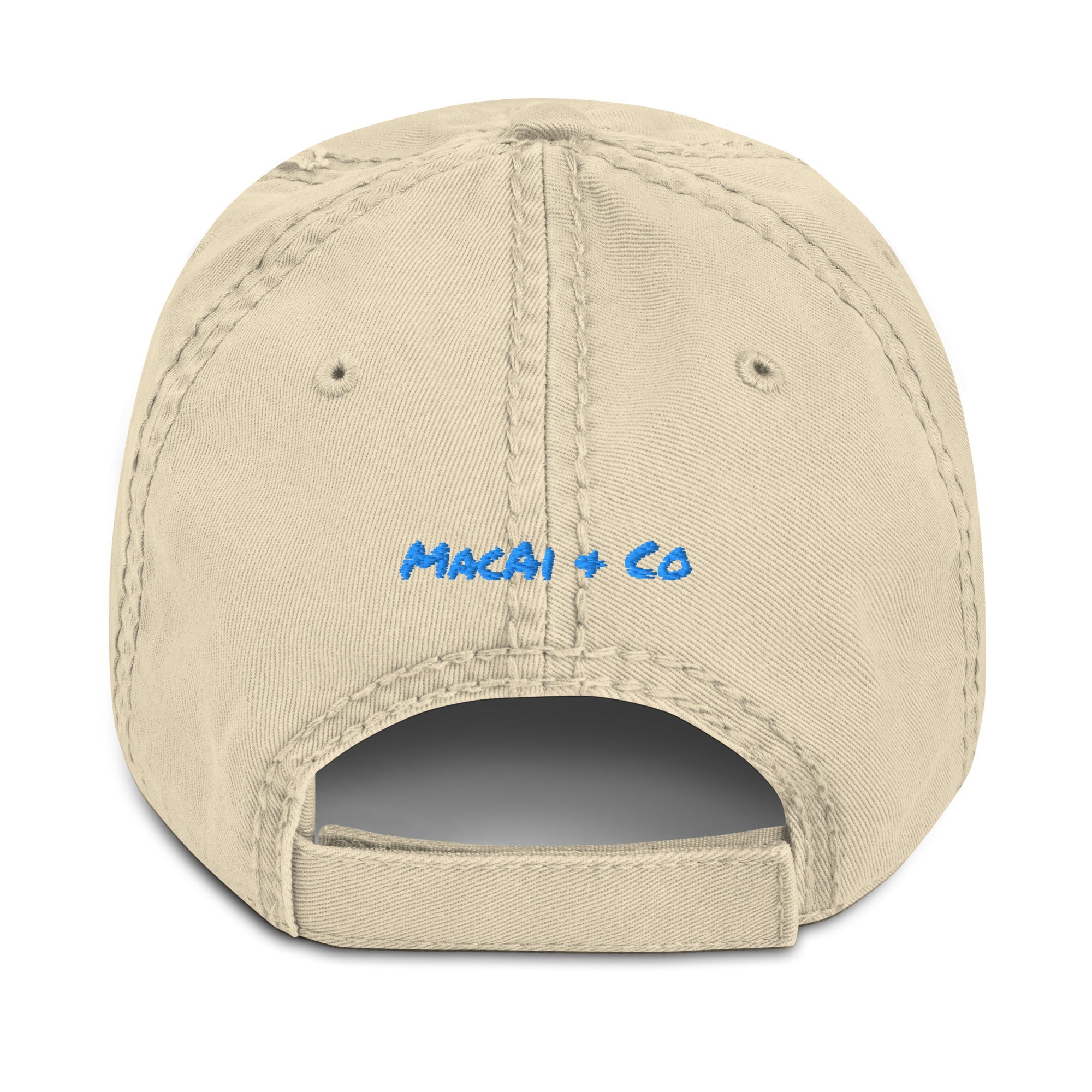 MacAi Distressed Hat 'BooBooFace Collection Multi Colors Dog Lovers - MacAi & Co