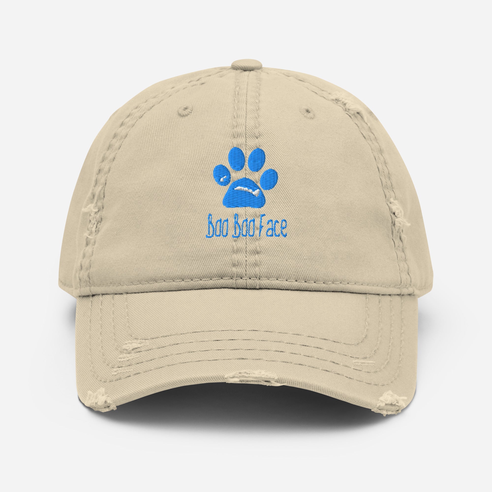 MacAi Distressed Hat 'BooBooFace Collection Multi Colors Dog Lovers - MacAi & Co