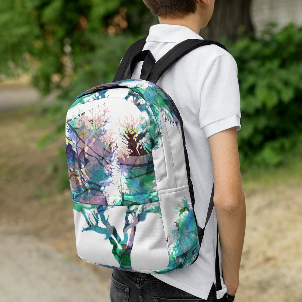 Unisex Backpack 'Tree of Life' Designed by MacAi & Co Outdoors Travel Sports Backpack - MacAi & Co