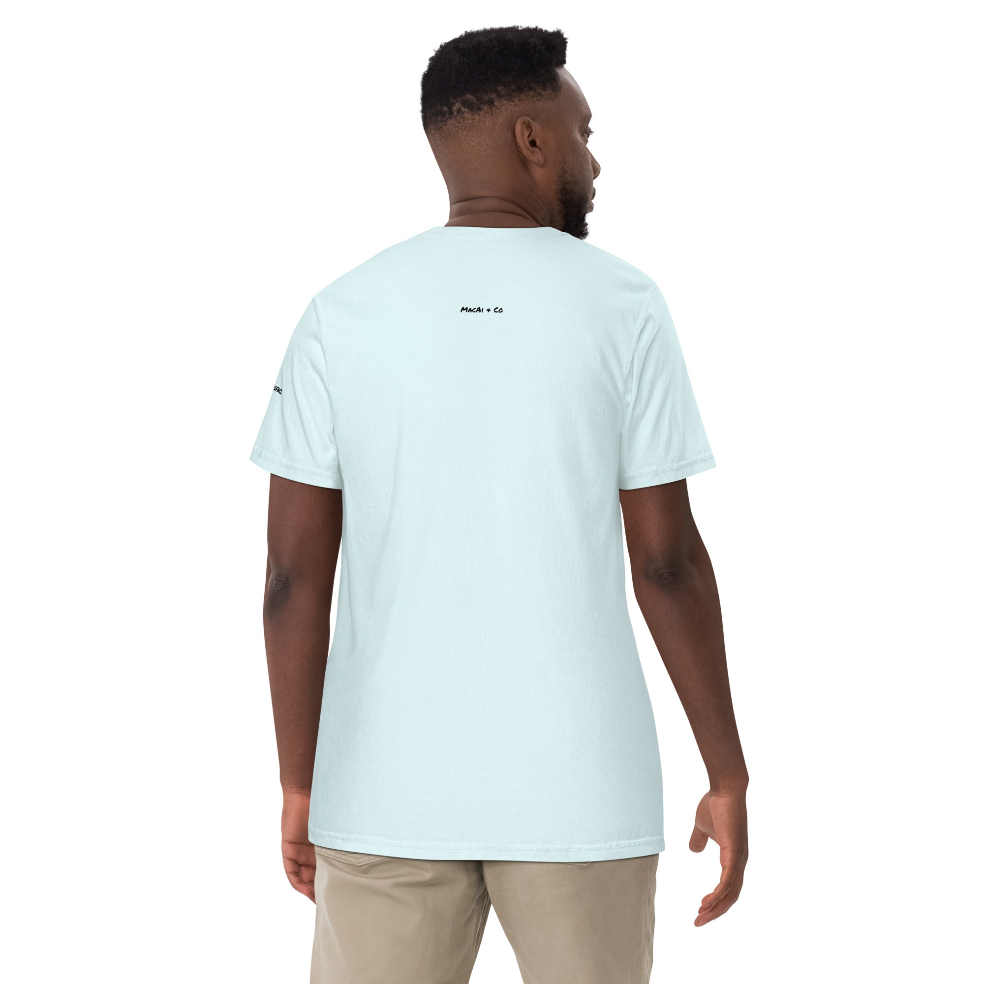 BooBooFace Unisex Heavyweight T-shirt from MacAi & Co Multiple Colors