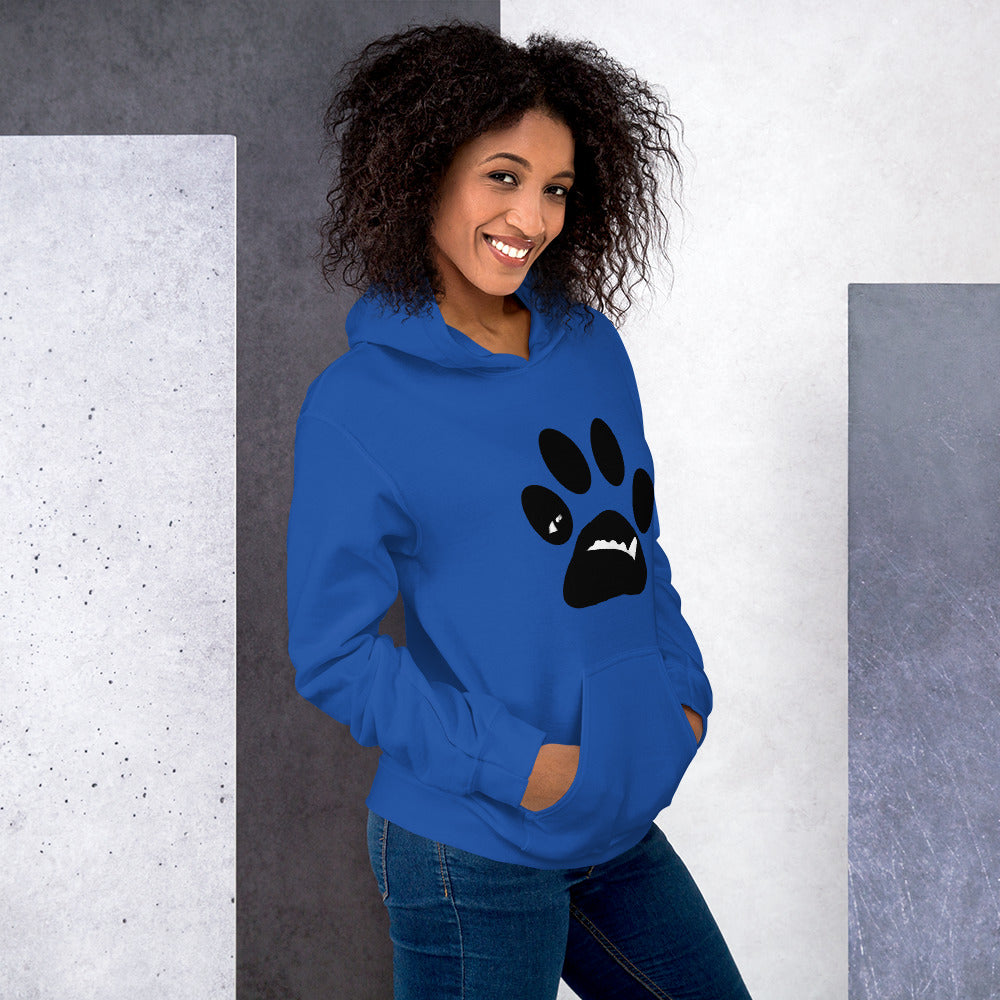 BooBooFace by MacAi & Co Dog Lovers Unisex Hoodie  Blue, Grey. Ash, Sand and Light Blue