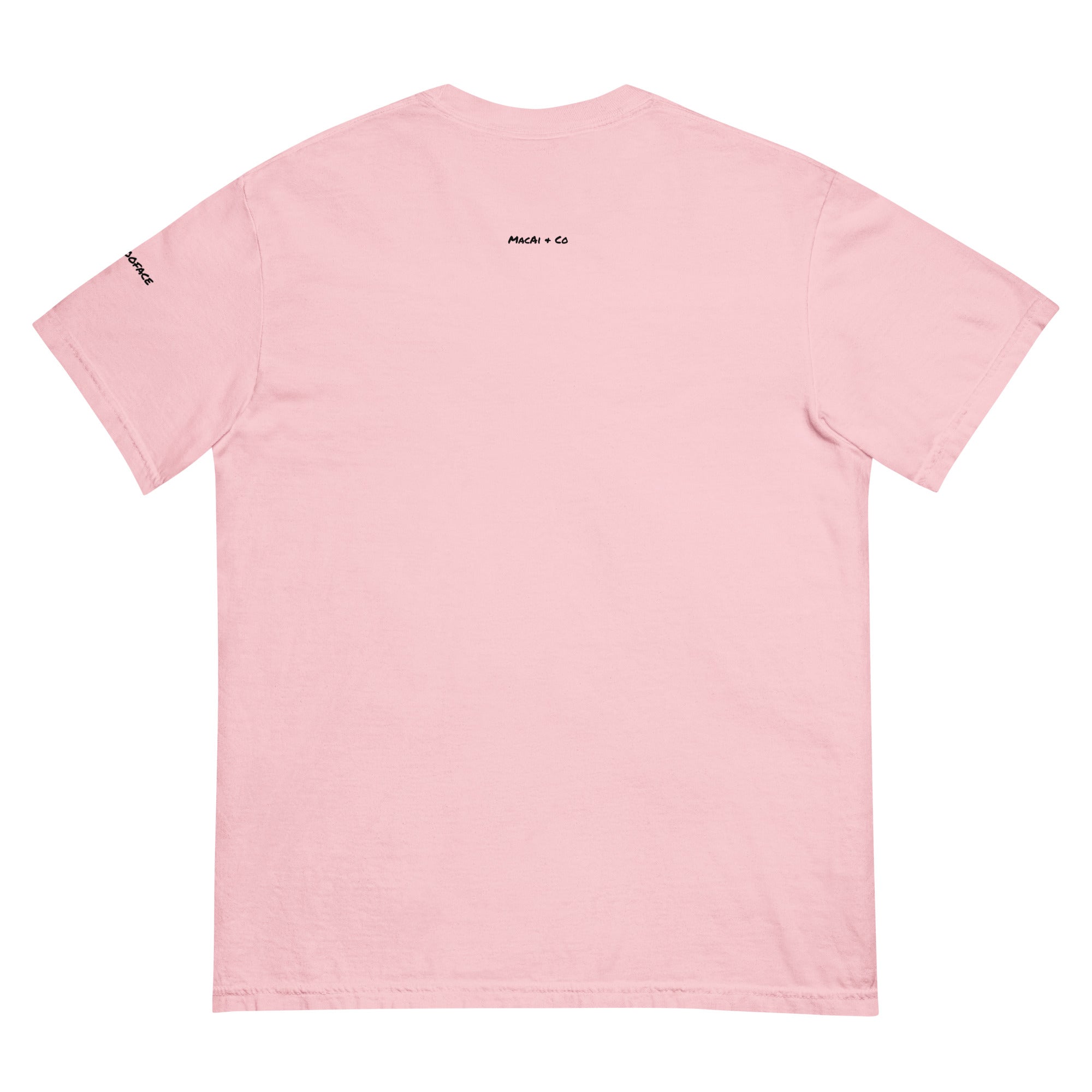 Unisex heavyweight BooBooFace T-shirt from MacAi & Co - MacAi & Co