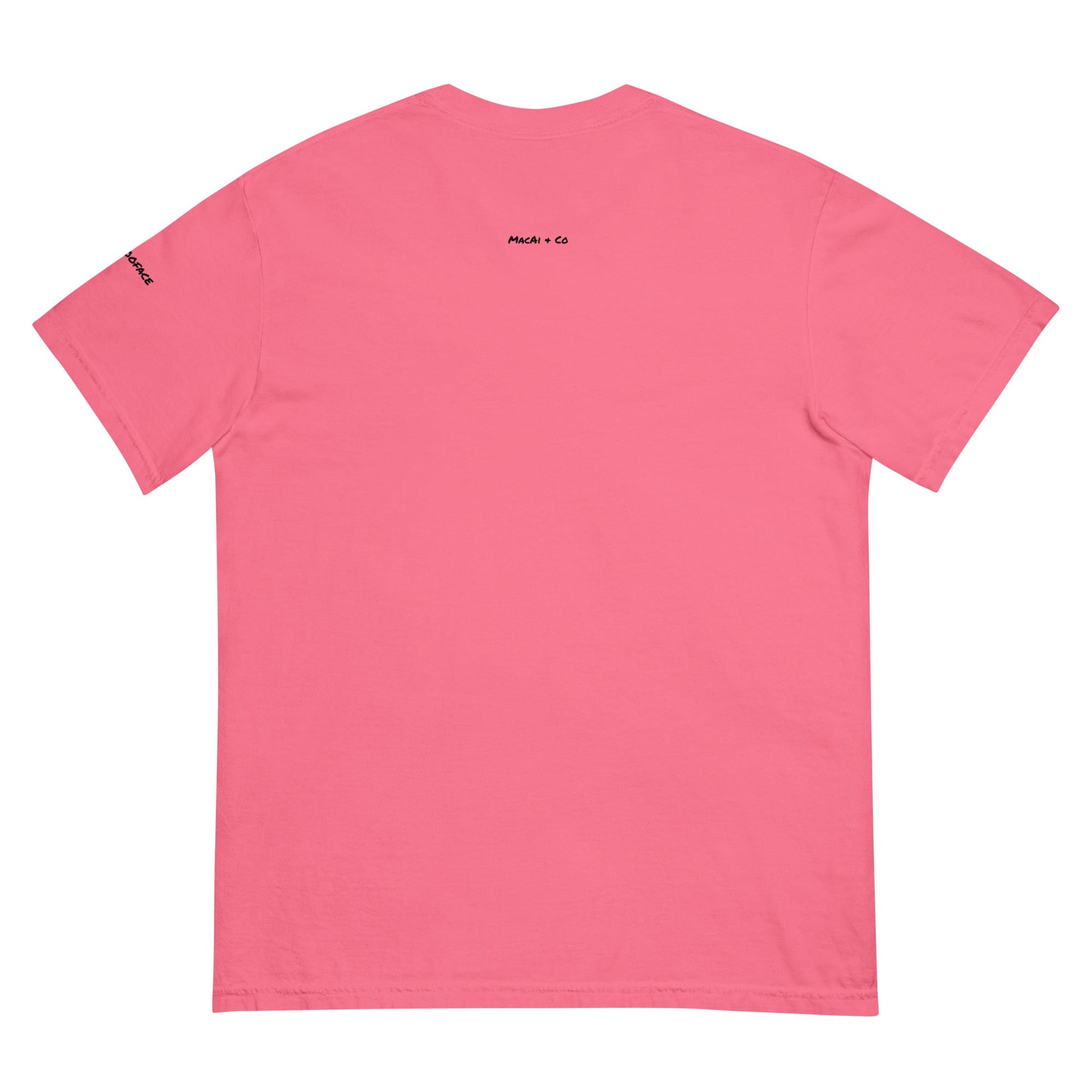 Unisex heavyweight BooBooFace T-shirt from MacAi & Co - MacAi & Co