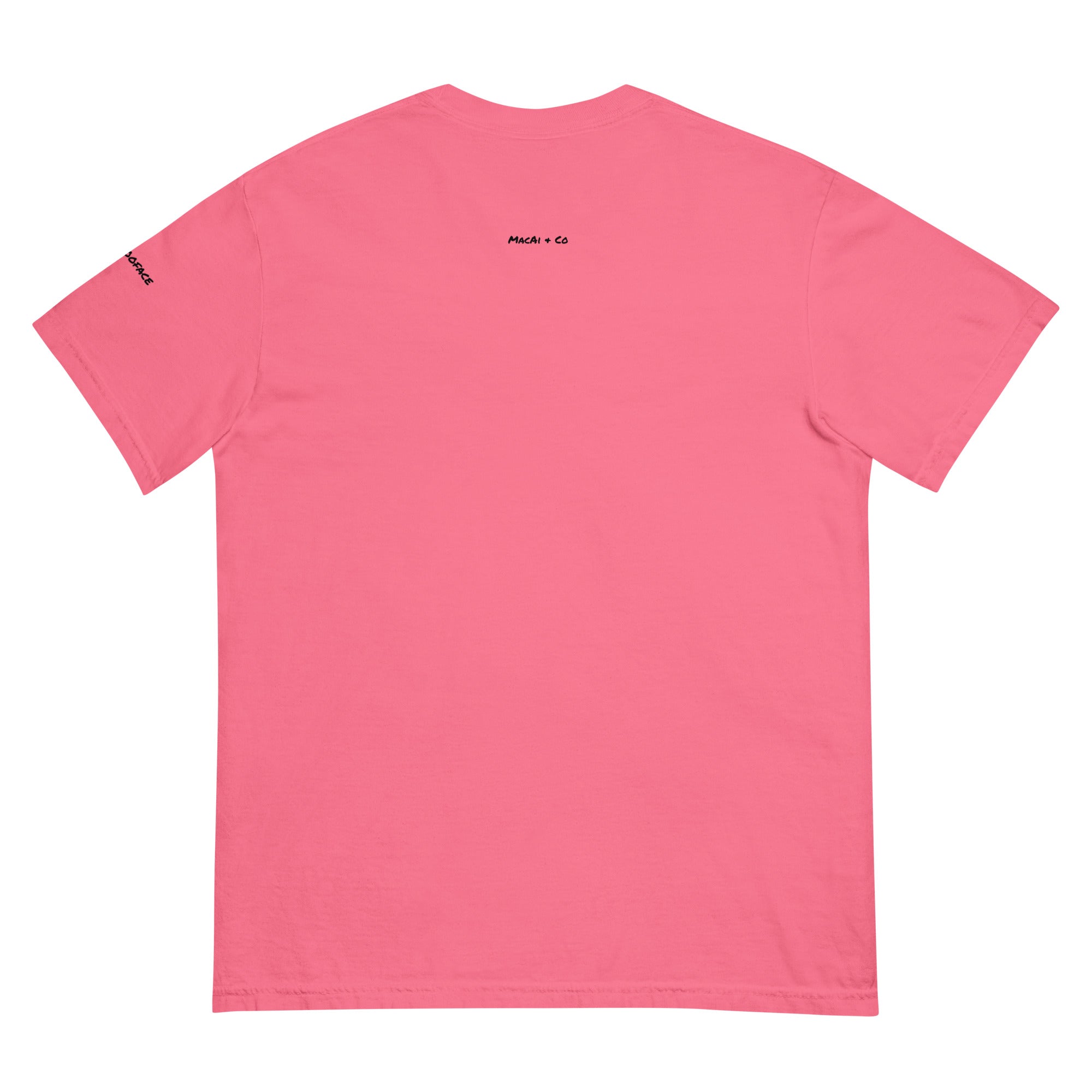 Unisex heavyweight BooBooFace T-shirt from MacAi & Co - MacAi & Co