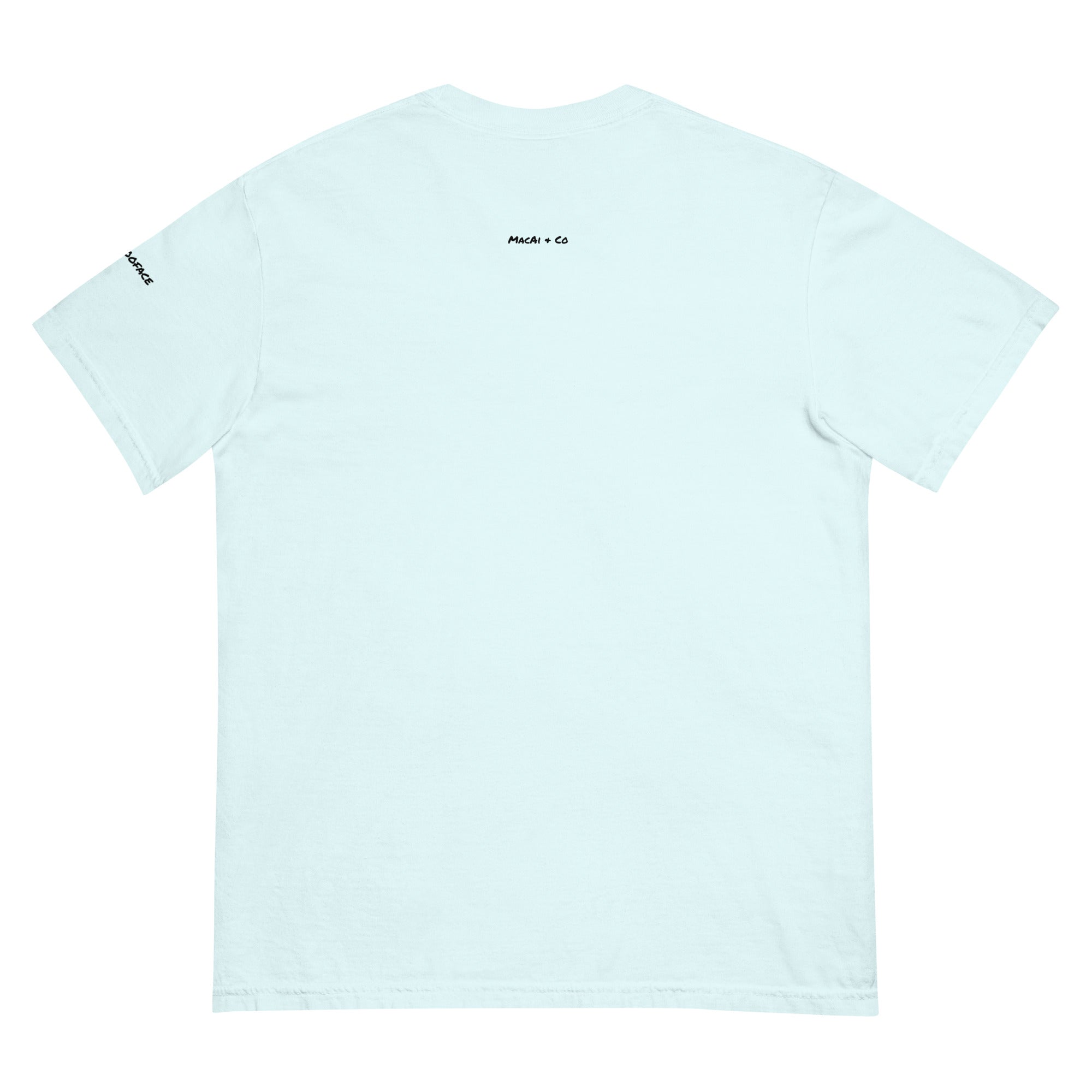 Unisex heavyweight BooBooFace T-shirt from MacAi & Co - MacAi & Co