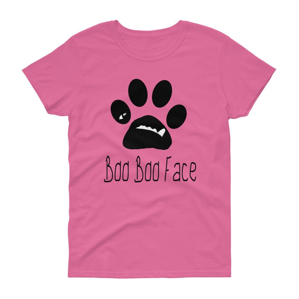 Women's short sleeve t-shirt from "BooBooFace' Collection by MacAi & Co - MacAi & Co