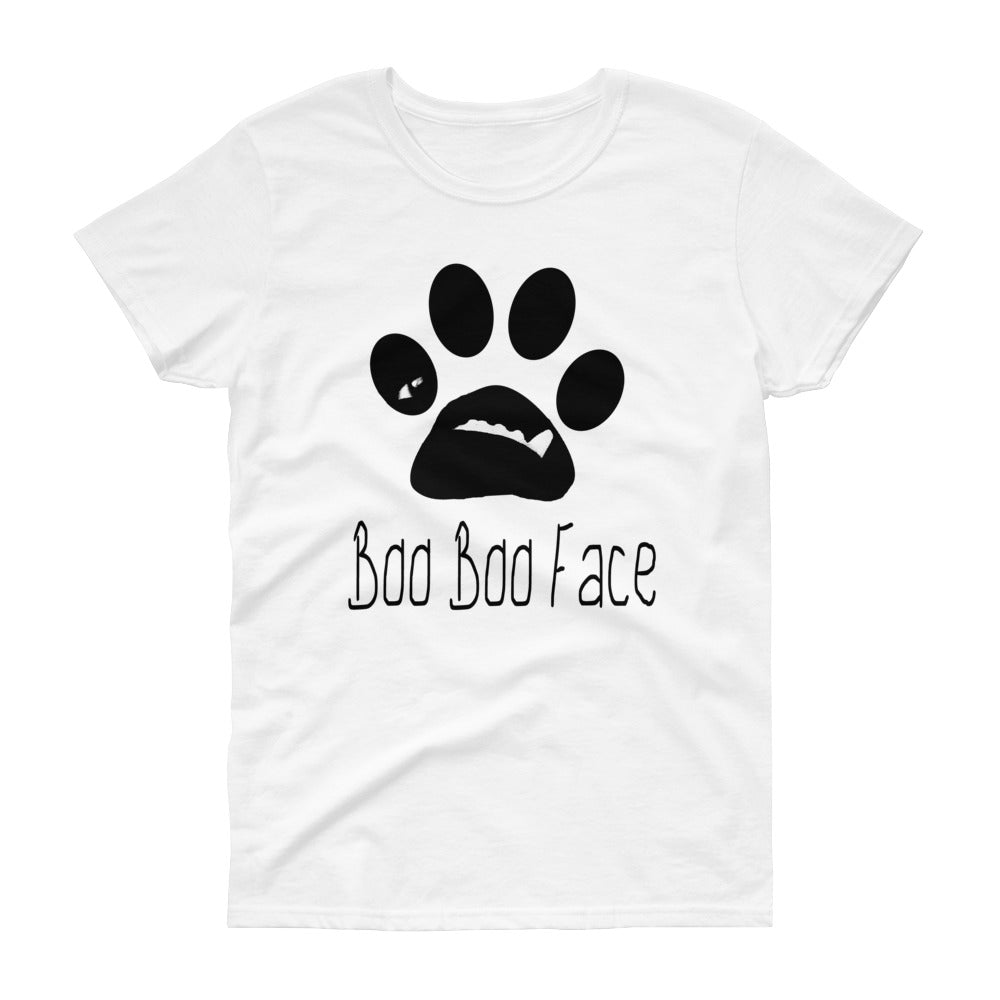 Women's short sleeve t-shirt from "BooBooFace' Collection by MacAi & Co - MacAi & Co