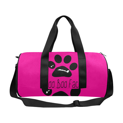 Large Gym Duffel Bag Paw design from BooBooFace Collection by MacAi & Co