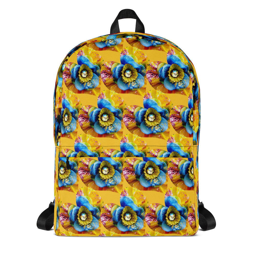 Yellow Flower Backpack from MacAi & Co