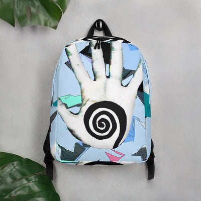 Circle of Infinite Life from MacAi & Co Blue Backpack Unisex