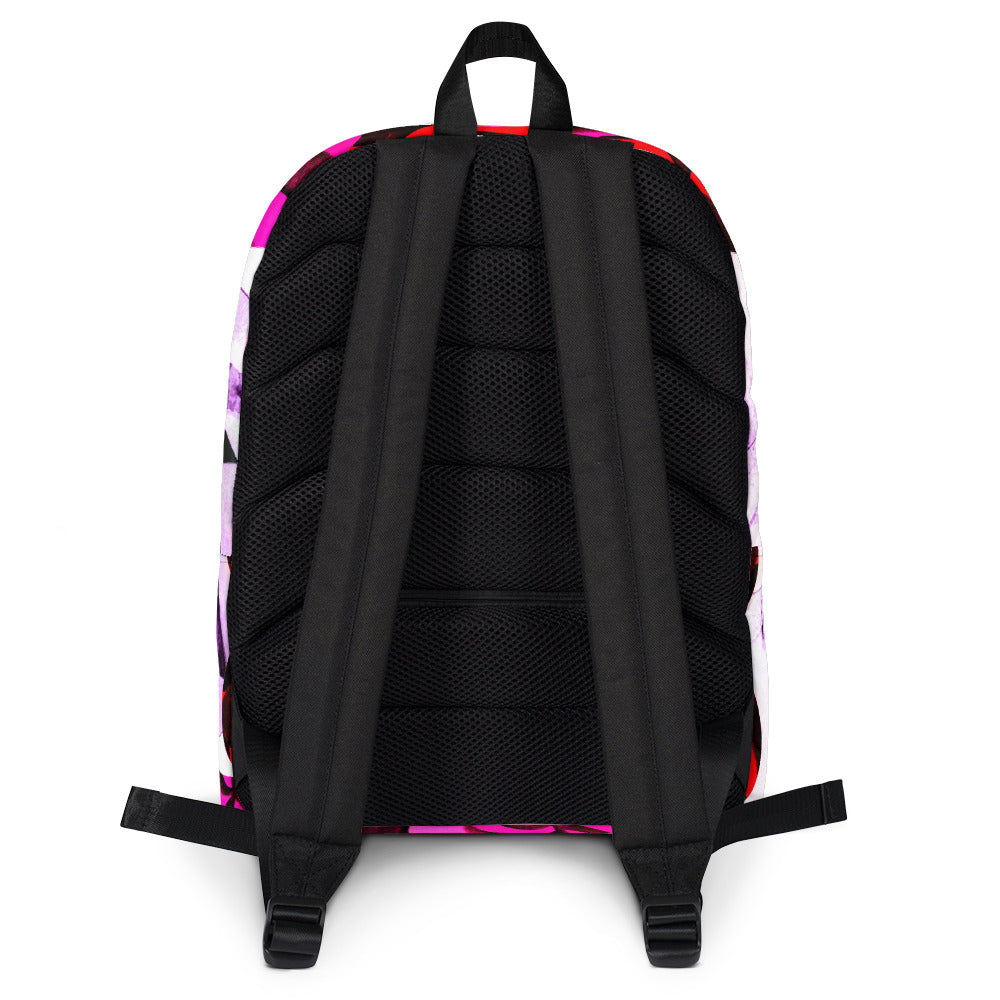 Red Hearts Backpack from MacAi & Co