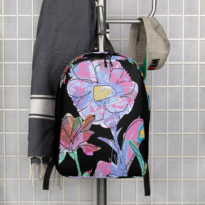 Impressionist Flower Backpack design from MacAi & Co Backpack for travel Men Women Girls